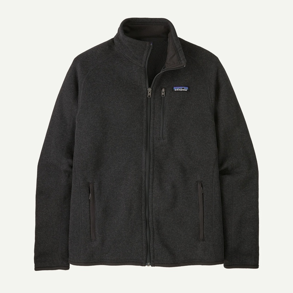(NWT) Patagonia Men's Better Sweater® Black Fleece Jacket (XL)